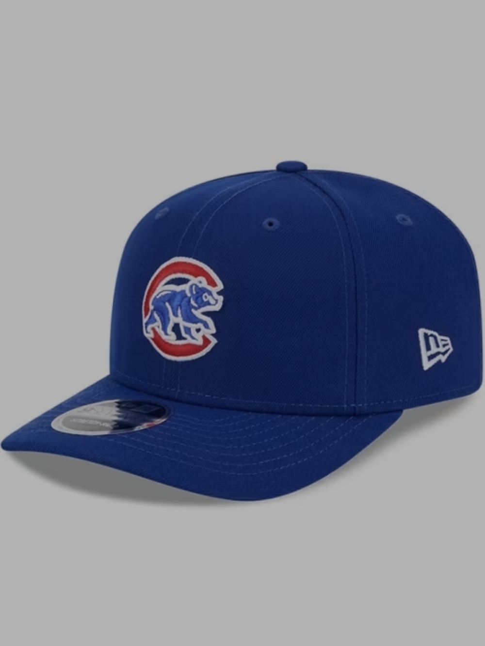 New Era Royal Blue Chicago Cubs Hat with Red and White Logo